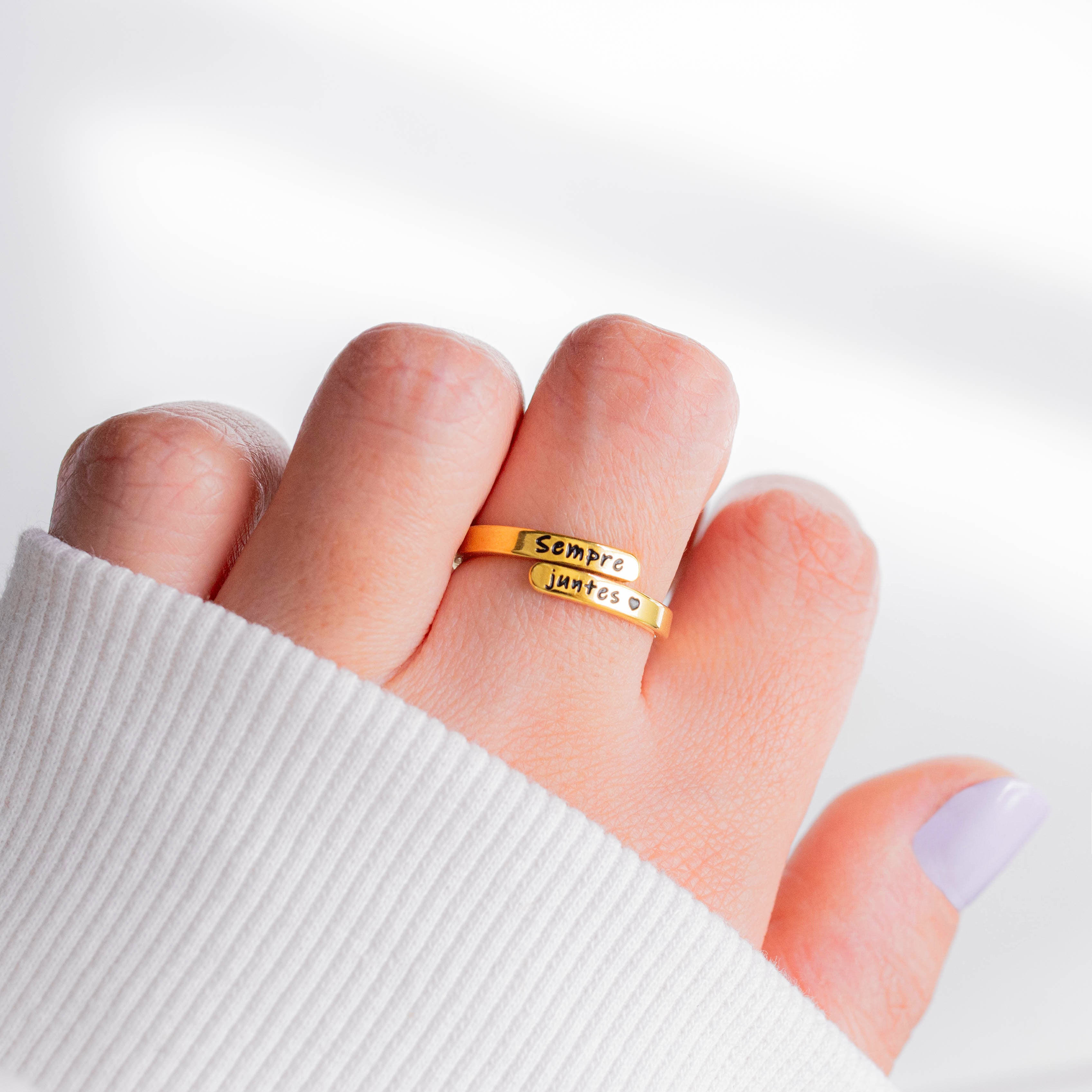 Anell “Sempre Juntes” + AVUI UN ALTRE GRATIS (2X1)
